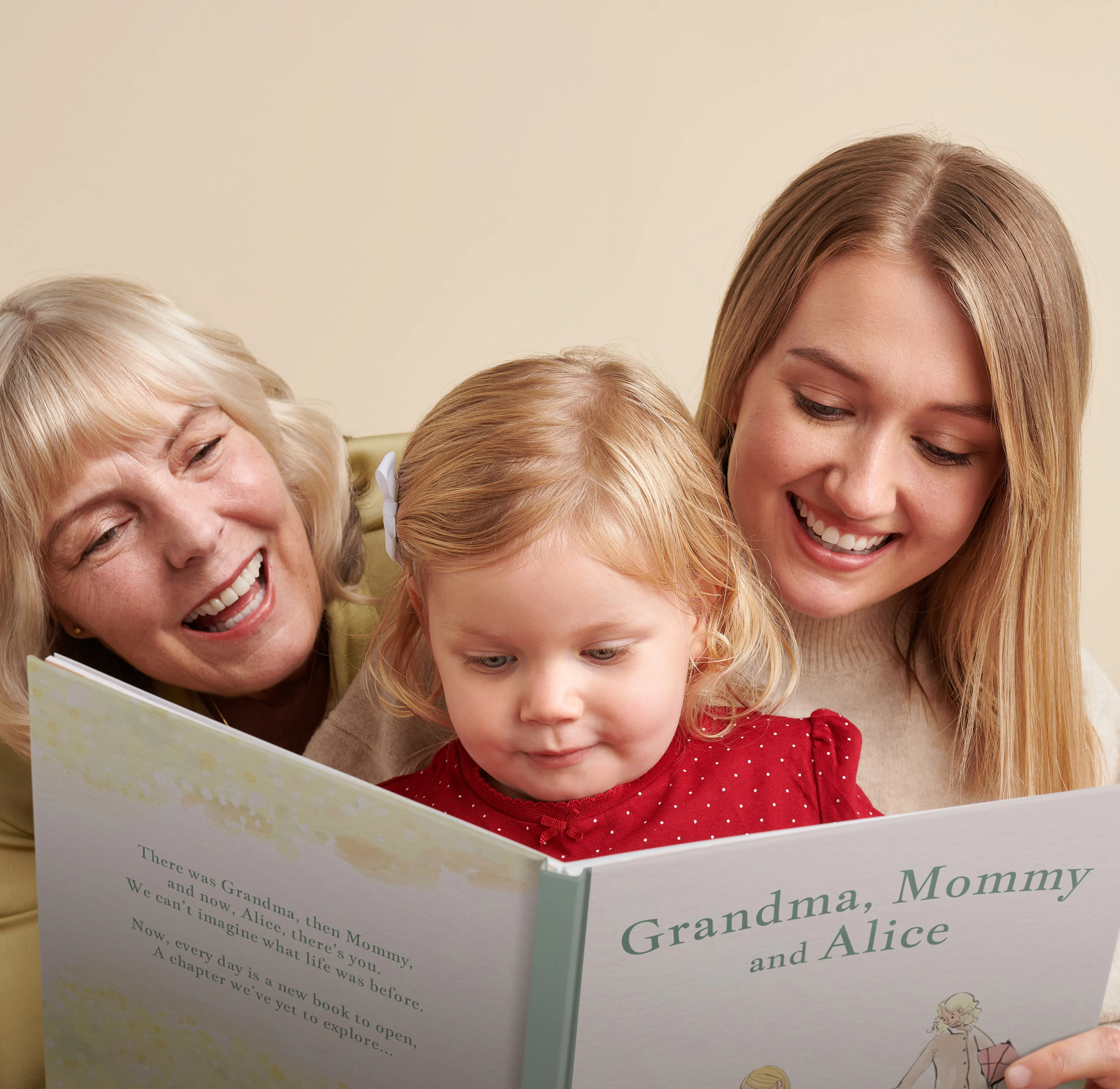 Grandma, Mommy/Daddy and Me | Wonderbly