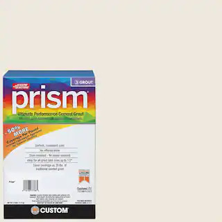 Prism #381 Bright White 17 lb. Ultimate Performance Rapid Setting Grout | The Home Depot