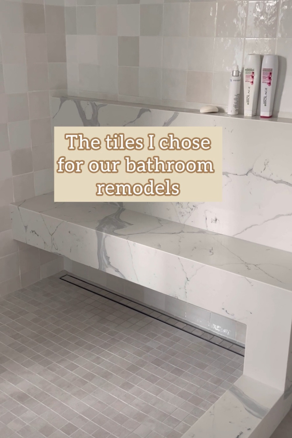 Bathroom tile bedrosians cloe Thaddeus shower floor tile

#LTKhome
