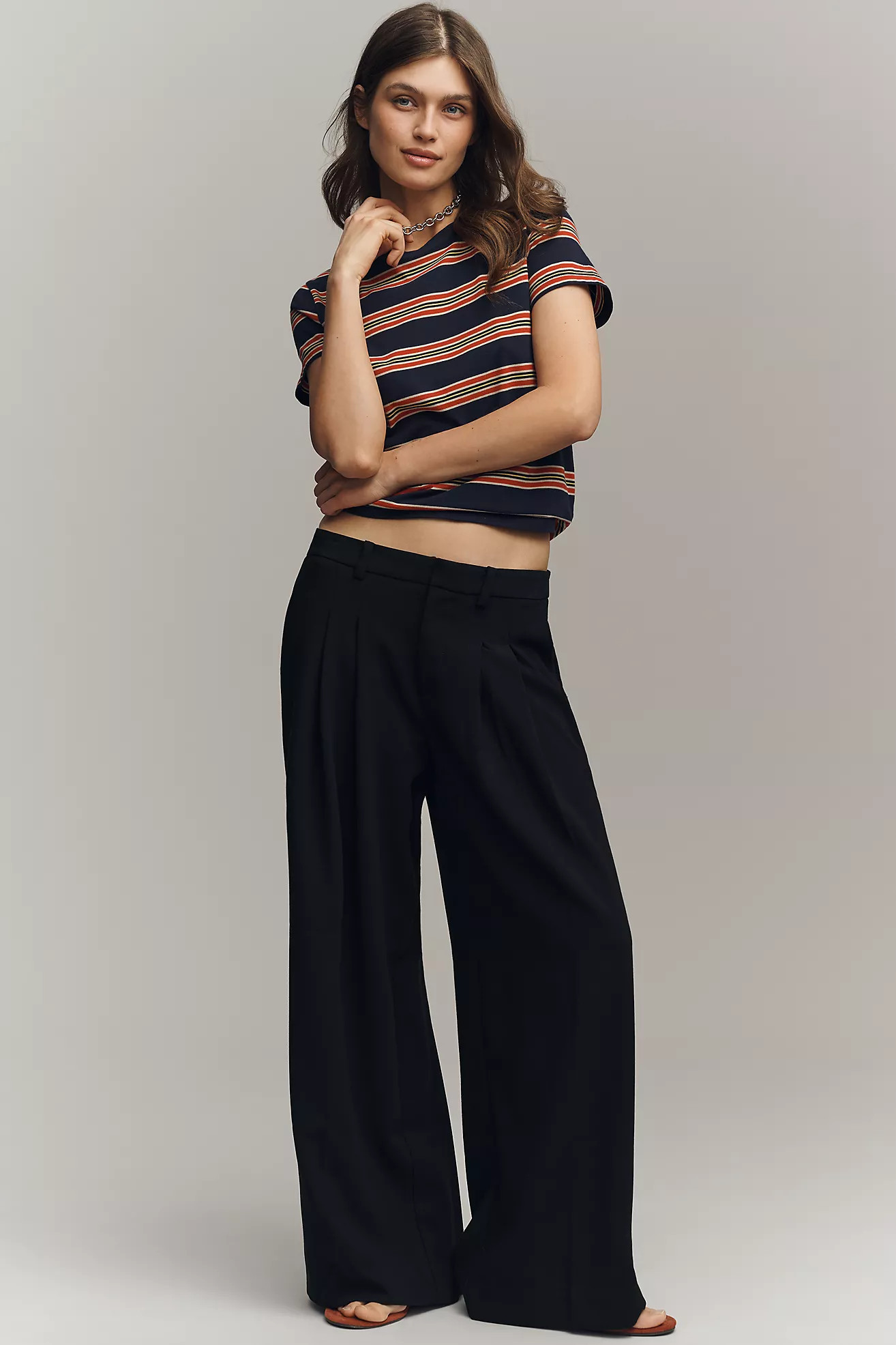The Avery Low-Rise Trousers by Maeve | Anthropologie (US)
