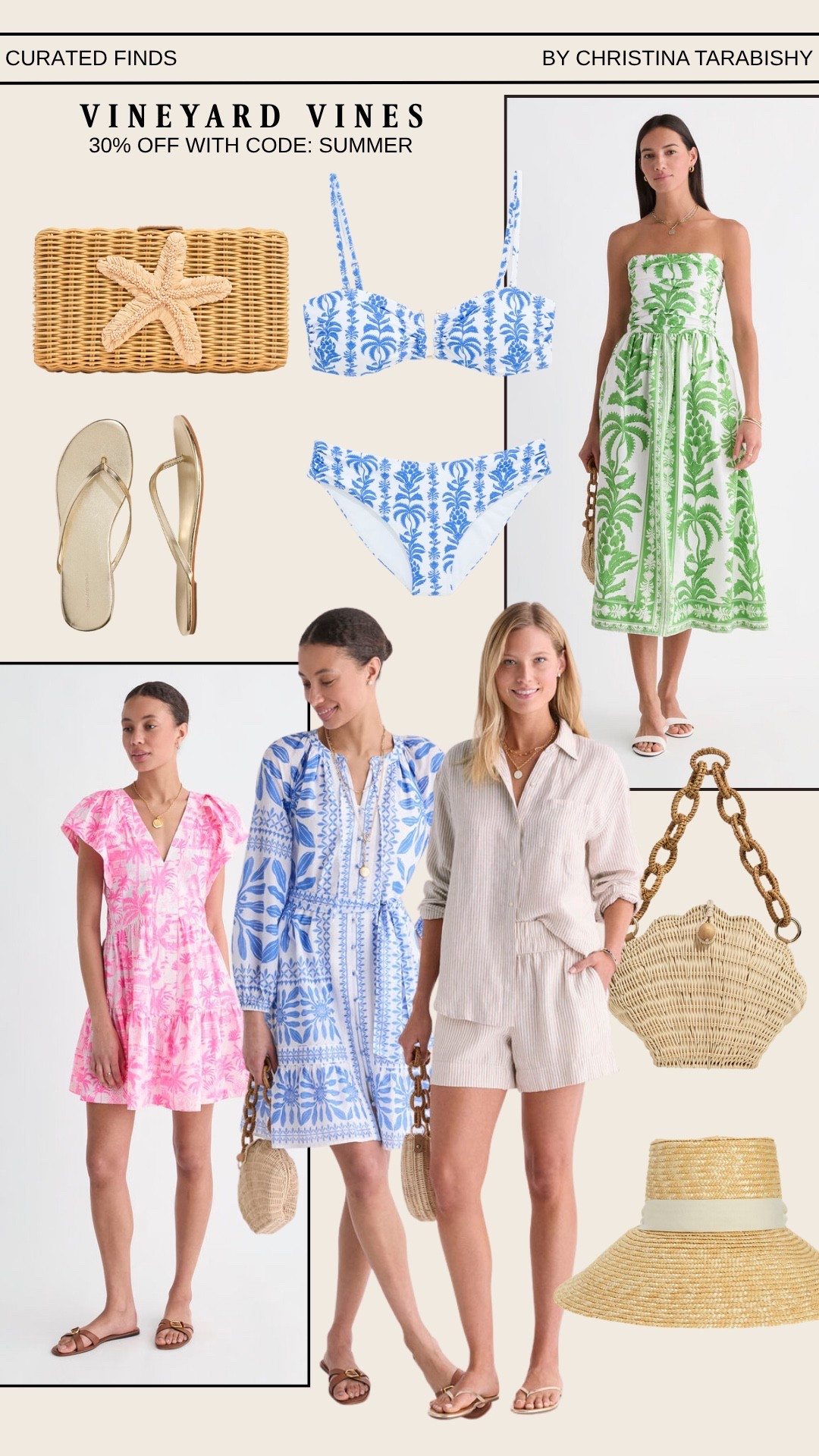 @Vineyard Vines  summer sale finds — 30% off with code SUMMER 🌿 

vineyard vines, summer sale, sale alert, vacation outfits, resort wear, summer dresses, coverup, bikini, swimsuit, two piece swimsuit, straw bag, sun hat, summer style

#LTKSaleAlert #LTKOver40 #LTKSeasonal