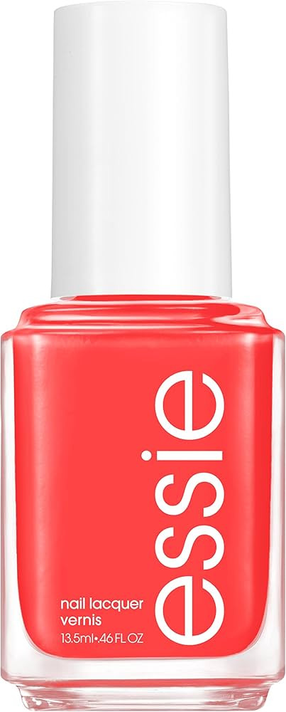 Essie Salon-Quality Nail Polish, 8-Free Vegan, Coral Red, Handmade With Love, 0.46 fl oz | Amazon (US)