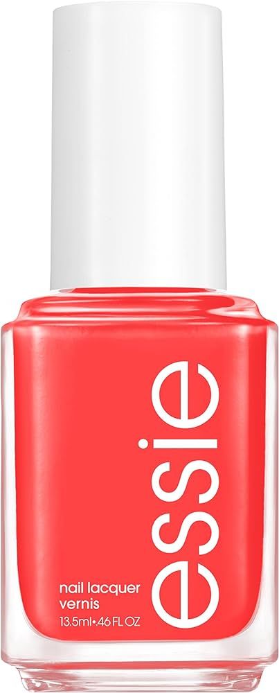 Essie Salon-Quality Nail Polish, 8-Free Vegan, Coral Red, Handmade With Love, 0.46 fl oz | Amazon (US)