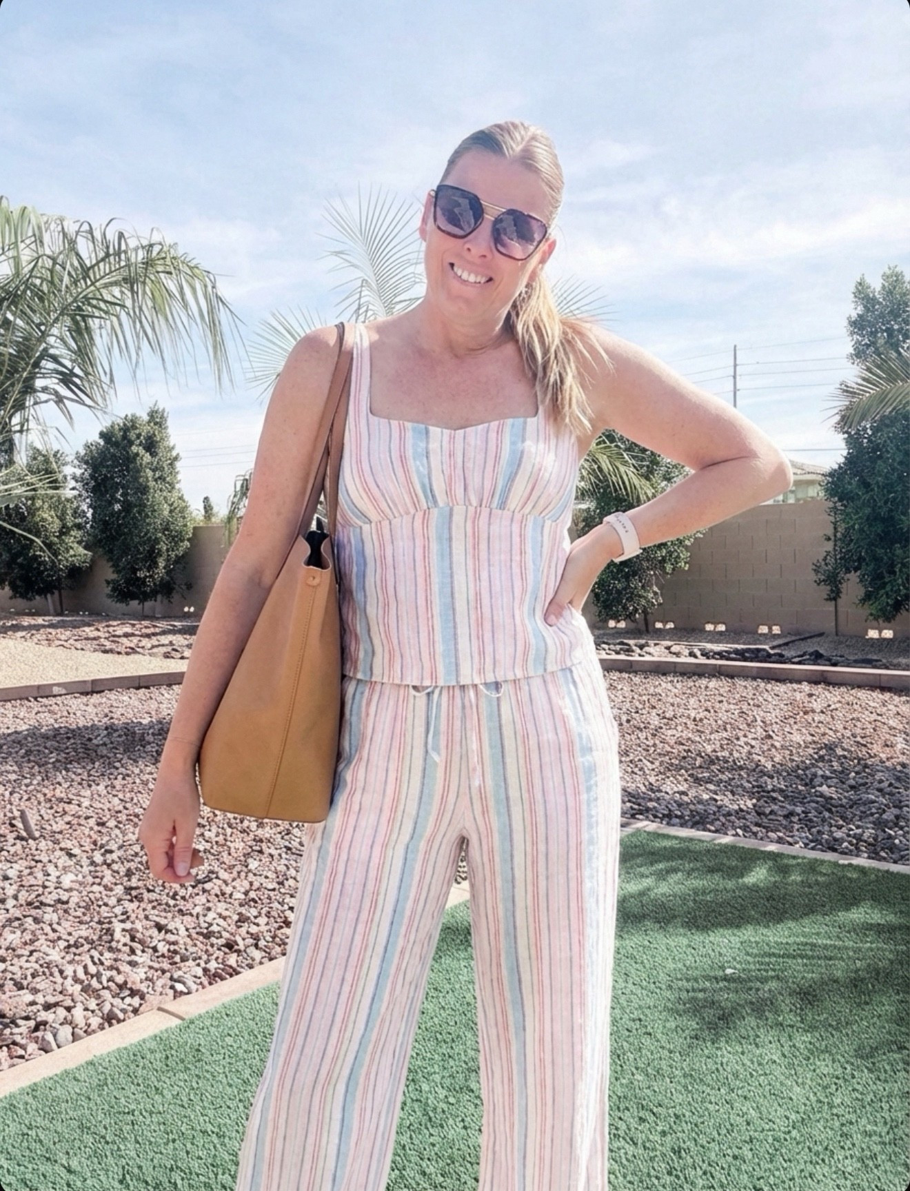 Linen set
A must have for vacay 

#LTKSeasonal #LTKTravel #LTKOver40