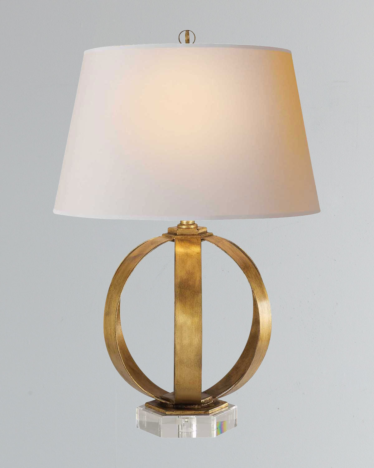Metal Banded Table Lamp | Horchow