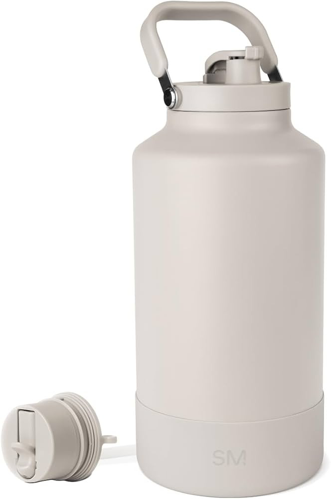 Simple Modern Trek Pivot | Gallon Water Bottle Jug with Handle & Boot | Interchangeable Straw & C... | Amazon (US)