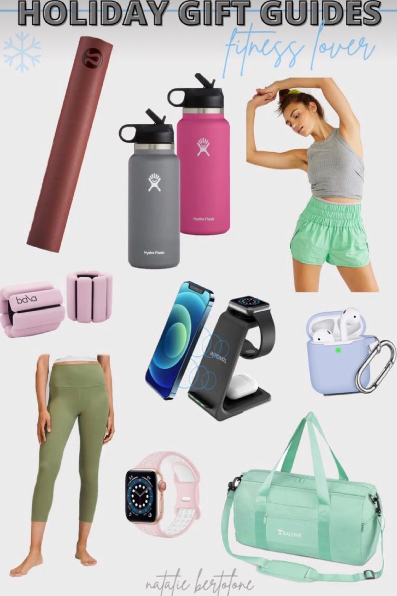 gift guides for fitness lover. gift ideas for her. workout lover gift guides  

#LTKfitness #LTKGiftGuide