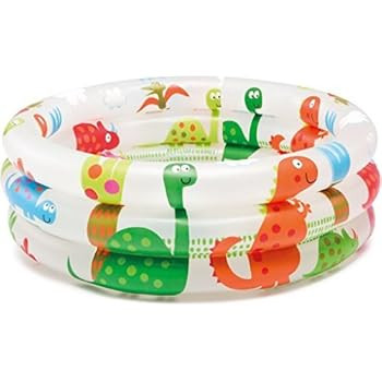 Intex Dinosaur 3 Ring Baby Pool (24 in x 8.5 in) | Amazon (US)