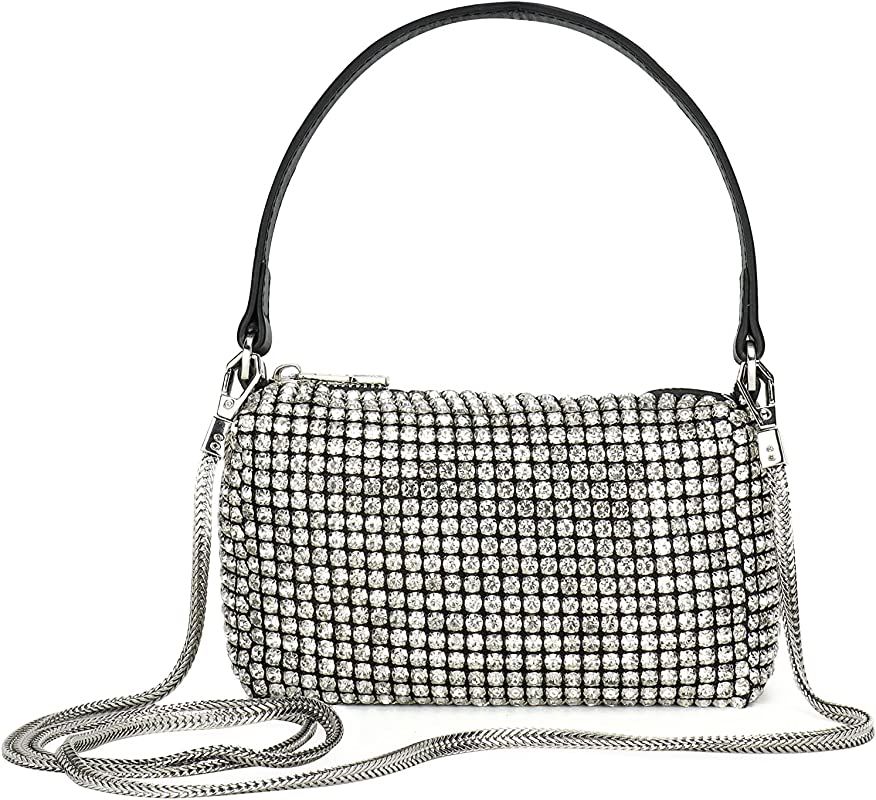 Montana West Glitter Crossbody Bags for Women Bling Purse Mini Handbag Party Bag | Amazon (US)