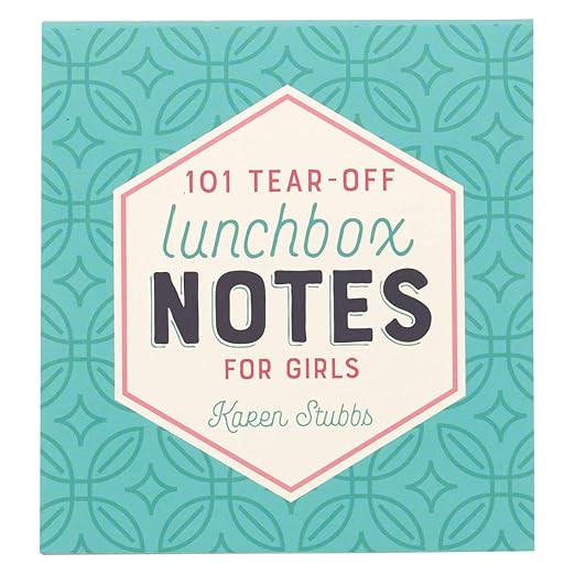 101 Tear-Off Lunchbox Notes for Girls, Inspirational Quotes and Encouragement for Kids, Space to ... | Amazon (US)