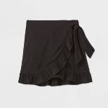 https://www.target.com/p/women-s-ruffle-hem-wrap-mini-skirt-wild-fable-regular-plus/-/A-79467819?pre | Target