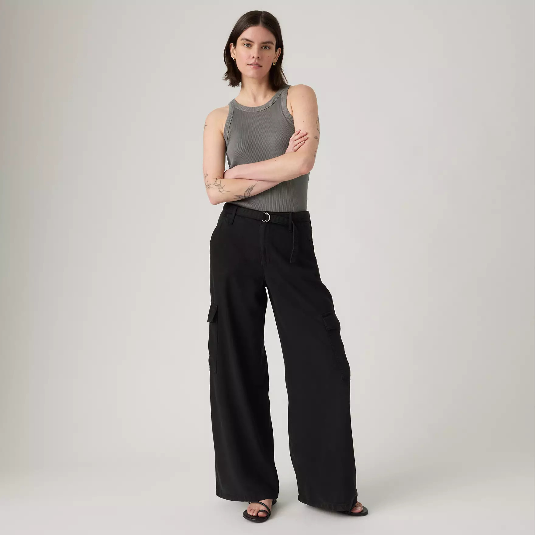 Baggy Dad Cargo Tencel™ Women's Pants | Levi's US