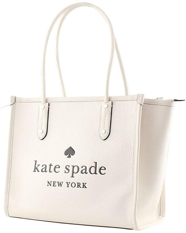 Kate Spade Handbag for Women Ella Tote in Leather (Parchment) | Amazon (US)