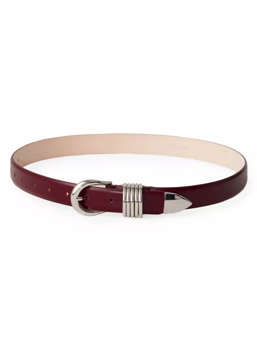 Hollyhock Leather Belt | Saks Fifth Avenue