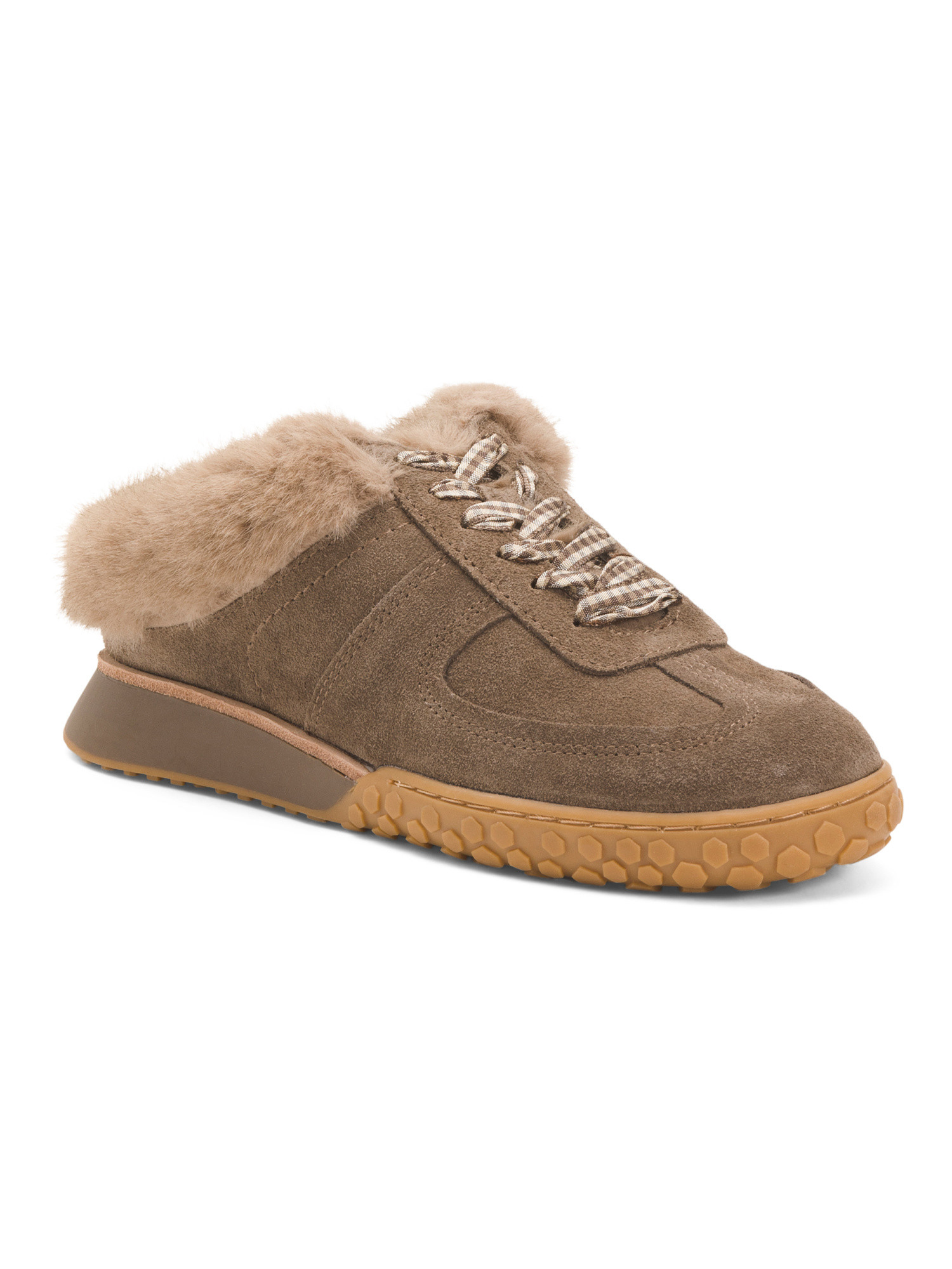 Suede Izzey Plush Sneakers | TJ Maxx
