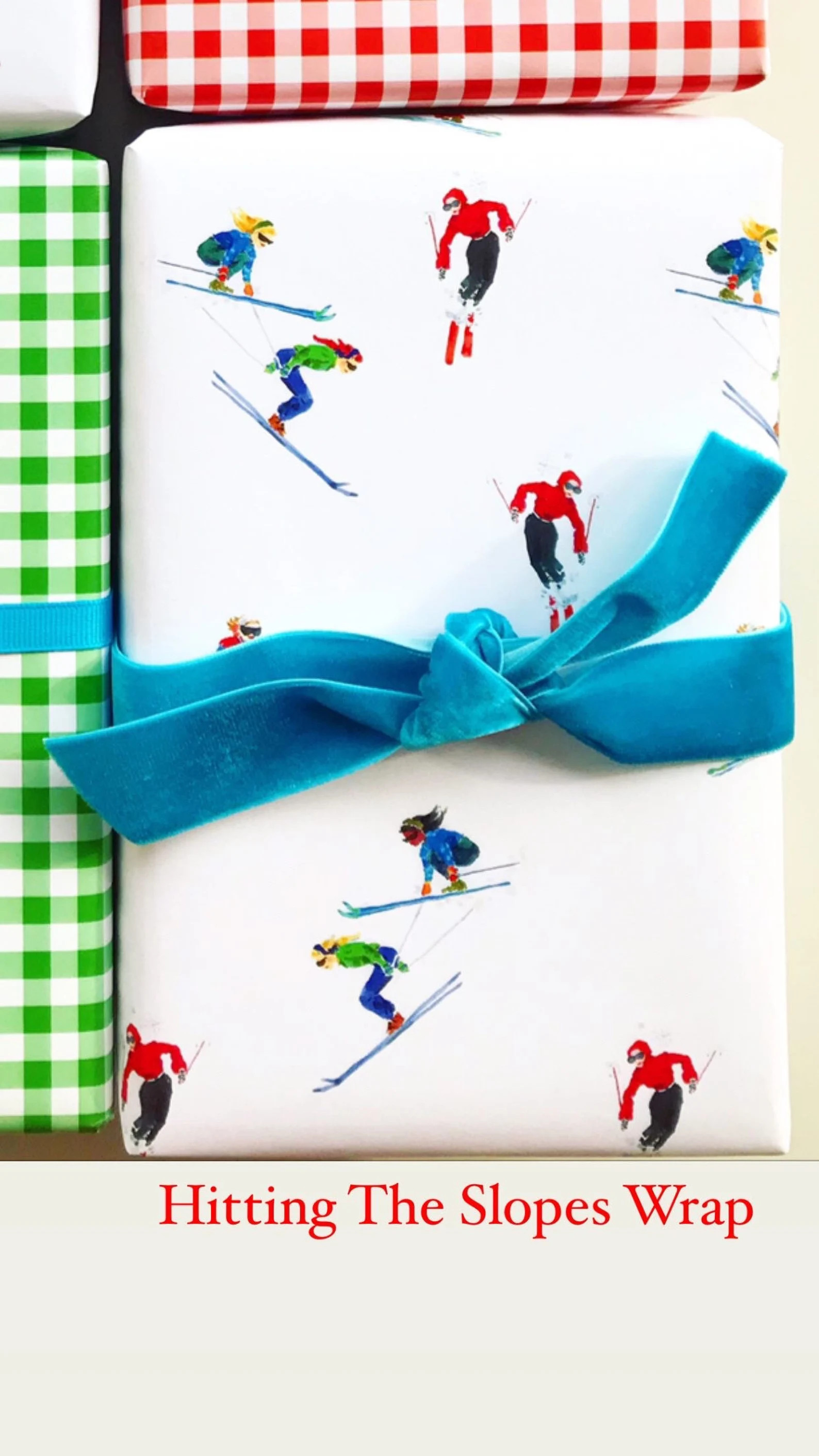 Wrapping Paper: Hitting the Slopes christmas Holiday Gift - Etsy | Etsy (US)