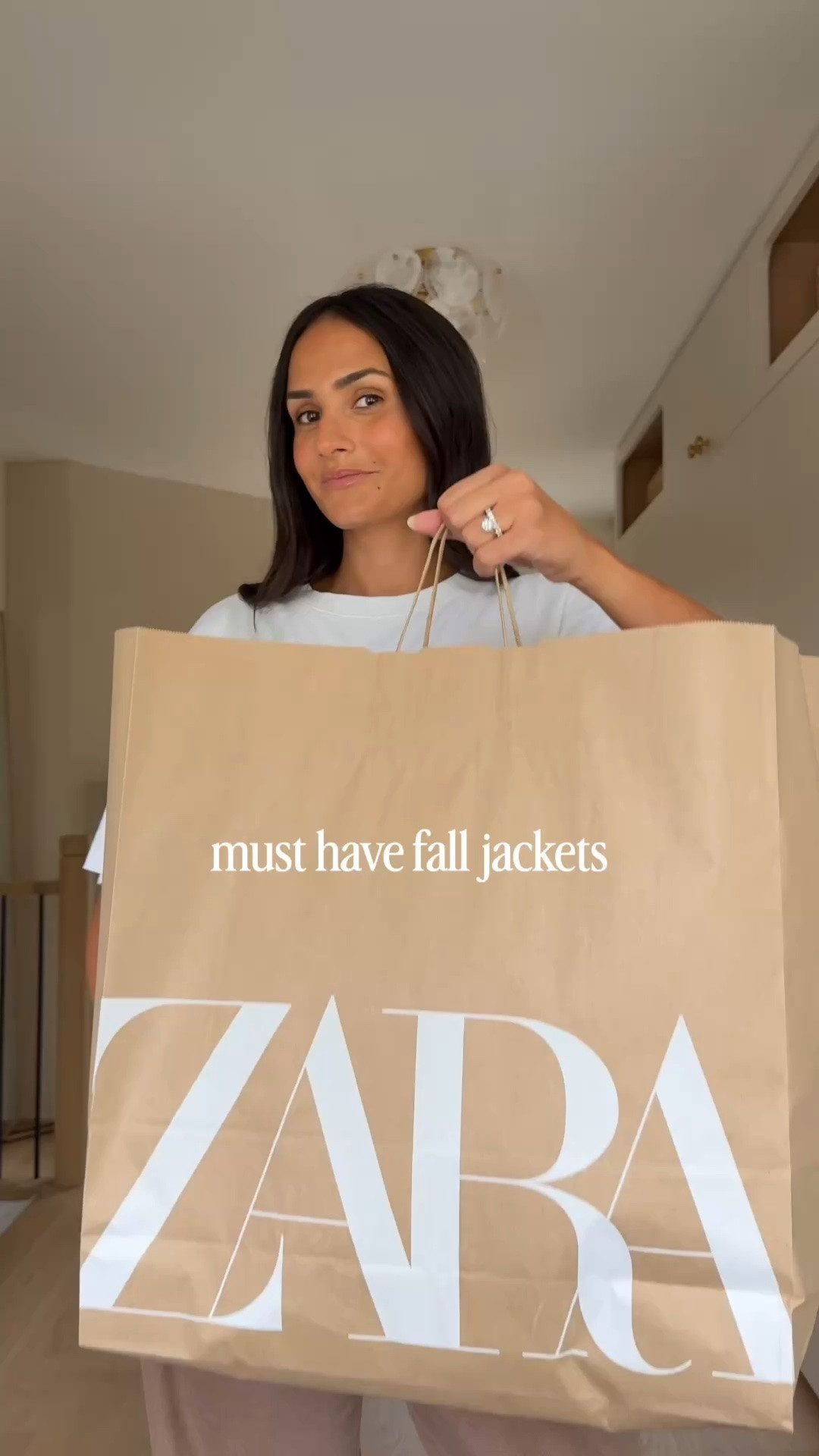 Must have jackets for fall from @Zara wearing a large in the plaid for an oversized fit, and a medium in the double breasted jacket that could also be worn as a top!! ￼

#LTKcanada #LTKsummer #LTKstyletip
