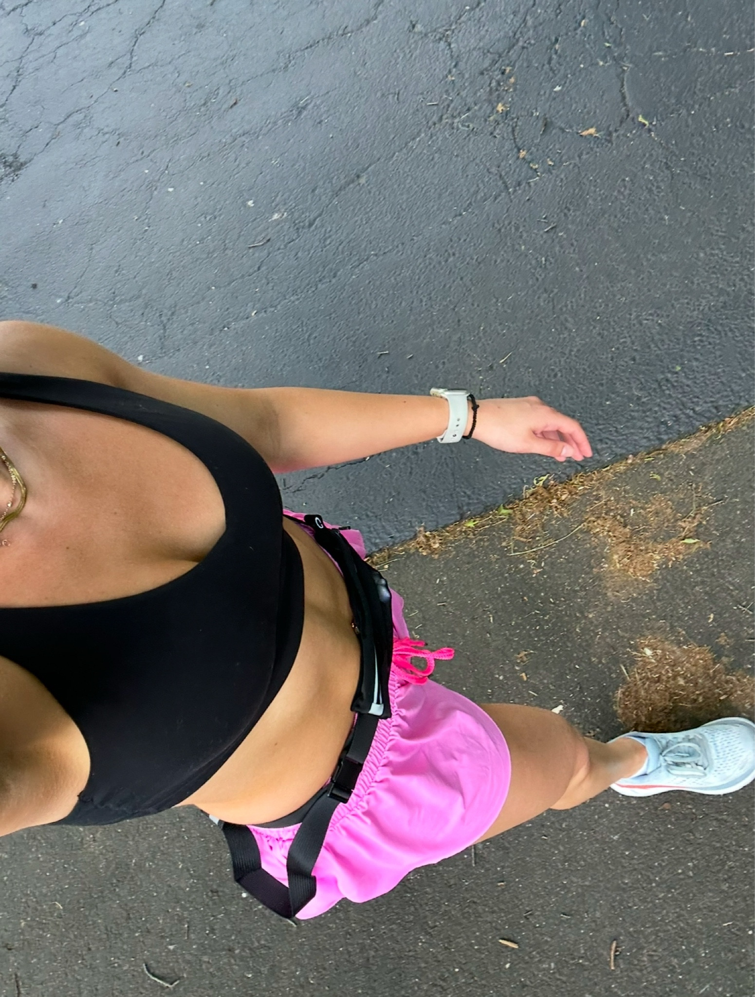 RUN OUTFIT🩷🌺 

Running shorts, running outfit, running shoes, hokas 

#LTKSaleAlert #LTKActive #LTKFitness