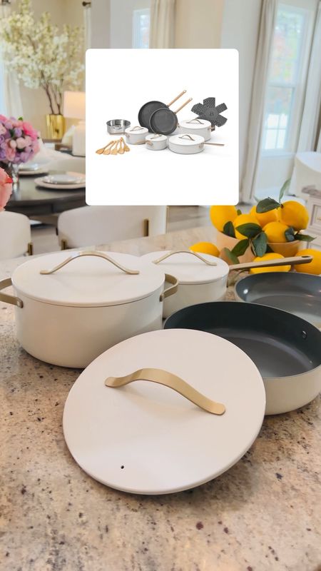 This 20 piece ceramic, non toxic & non stick cookware is only under $100!!! Run before it sells out!!! I have been cooking in these pots and pans for over a year and it’s truly a safer and healthier alternative to regular cookware since it is free of harmful chemicals such as PFOS & POAS!! Run!! This might be just the best Cyber Monday deal yet from Walmart!!! 😭

Ceramic cookware
Kitchen essentials 
Gift Guide 

#LTKGiftGuide #LTKHoliday #LTKCyberWeek