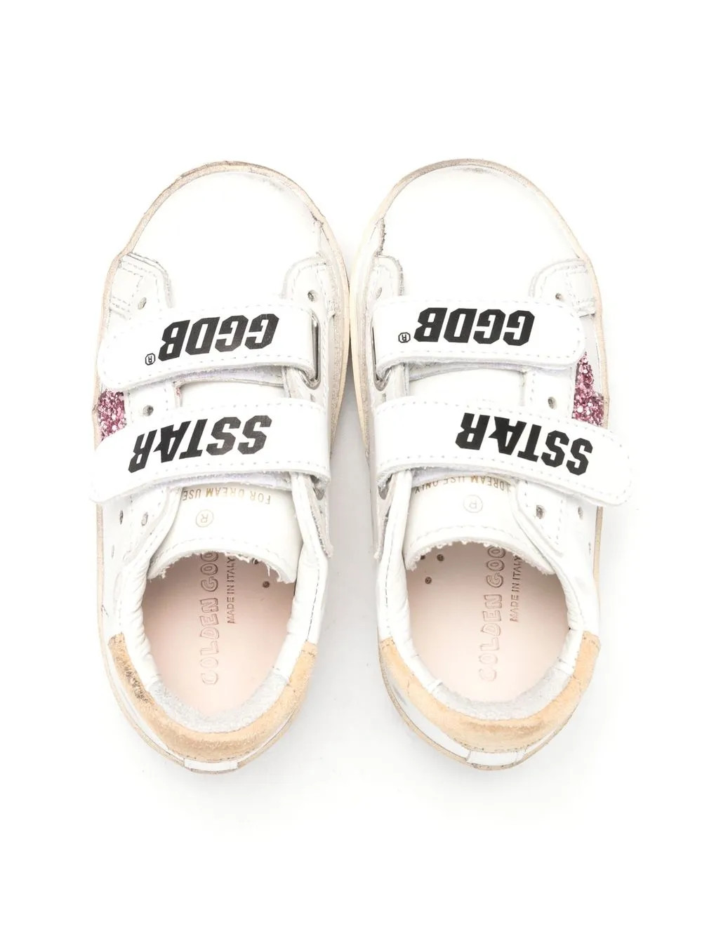 Golden Goose Kids logo-print touch-strap Sneakers - Farfetch | Farfetch Global