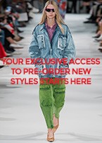 ALEXACHUNG Scarf Dress in Bottle Green & White | FWRD 