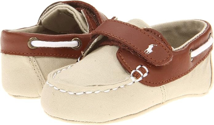 Ralph Lauren Layette Sander EZ Crib Shoe (Infant/Toddler) | Amazon (US)