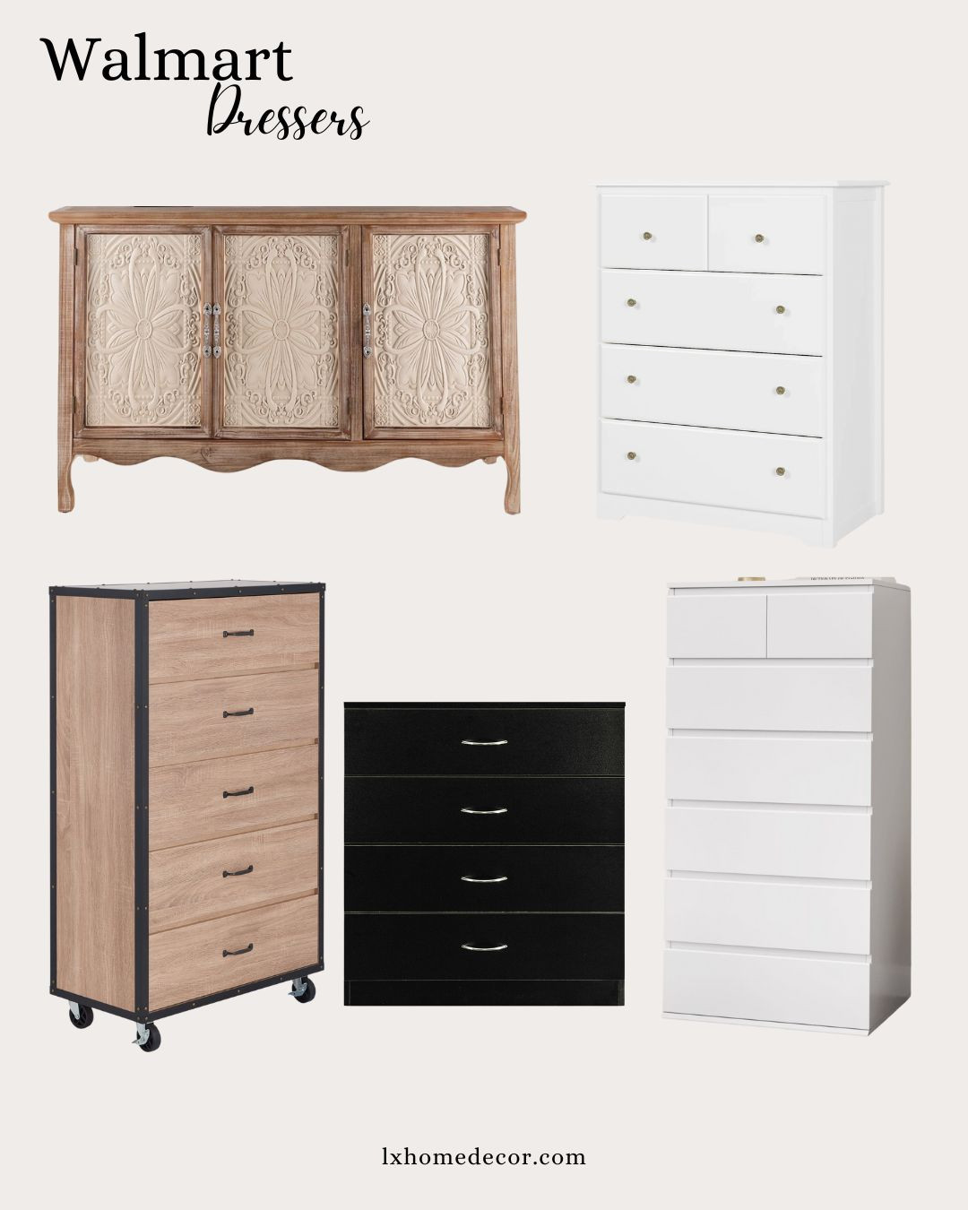 Get your dresser from walmart this christmas 

 #LTKSeasonal #LTKHome #LTKSaleAlert