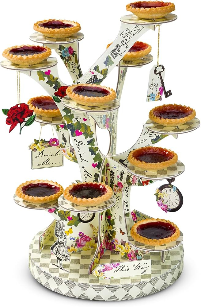 Talking Tables Alice In Wonderland Party Supplies | Cupcake Stand Centrepiece | Great For Mad Hat... | Amazon (CA)