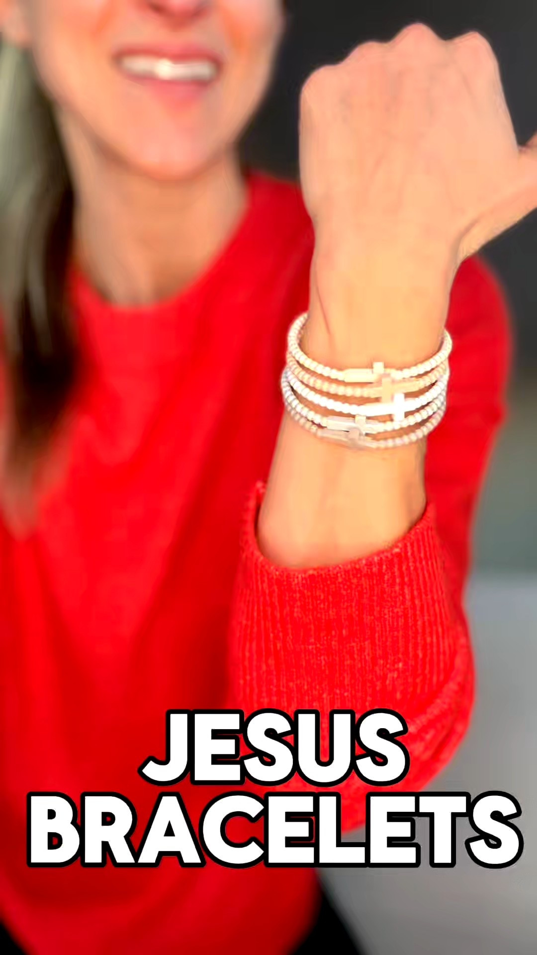 POV: You’re wearing the bracelet that starts Jesus convos everywhere you go ✝️ They’re soft, stretchy, and literally going viral right now.
BLACK FRIDAY DROP IS ON! Tag a friend who needs these in their life. Let’s flood the world with crosses this Christmas! 🎄🤍

#LTKGiftGuide #LTKCyberWeek #LTKSaleAlert