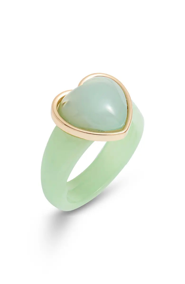 BP Acrylic Heart Statement Ring | Nordstrom Rack