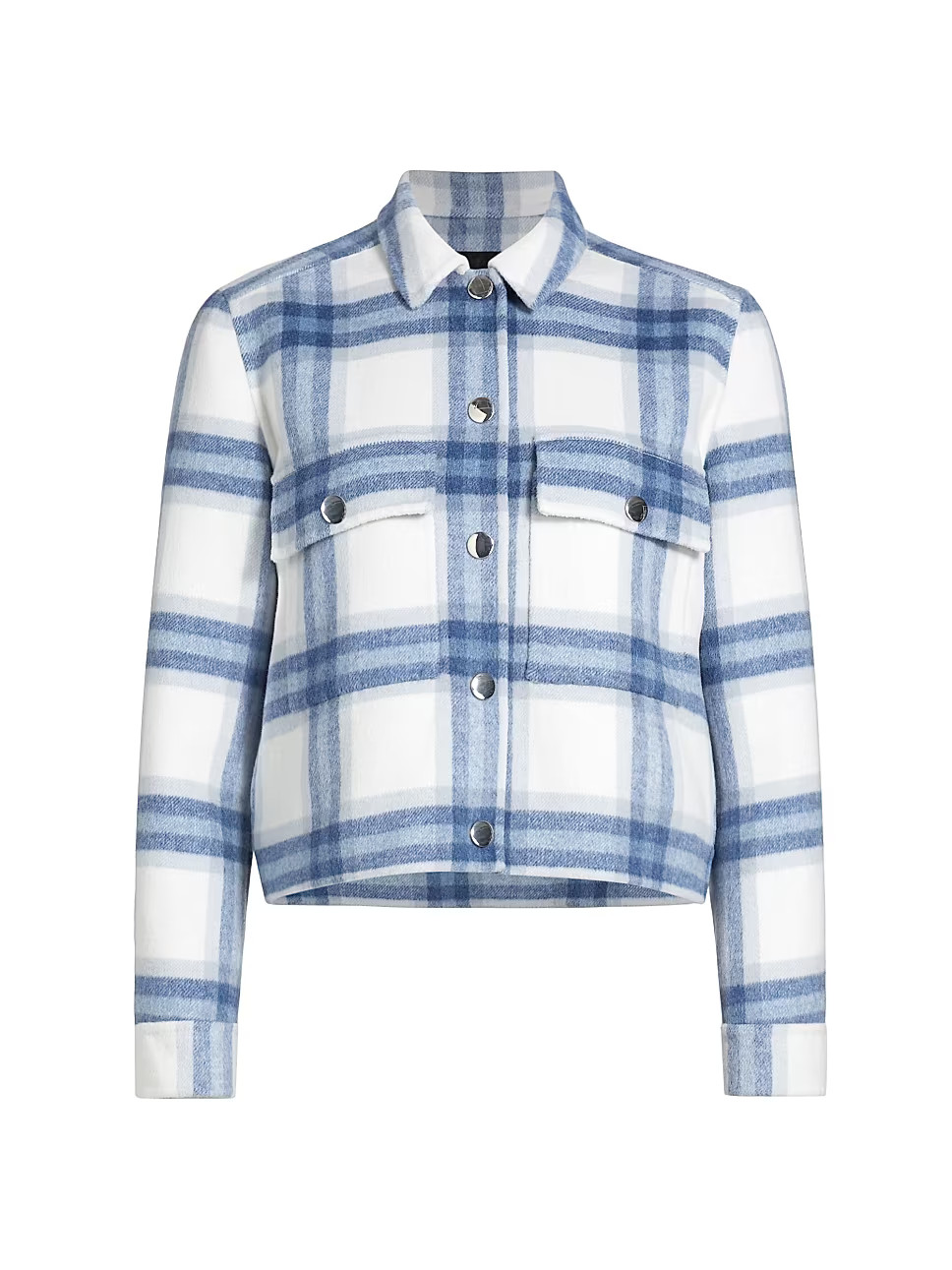 Steffi Wool-Blend Plaid Jacket | Saks Fifth Avenue