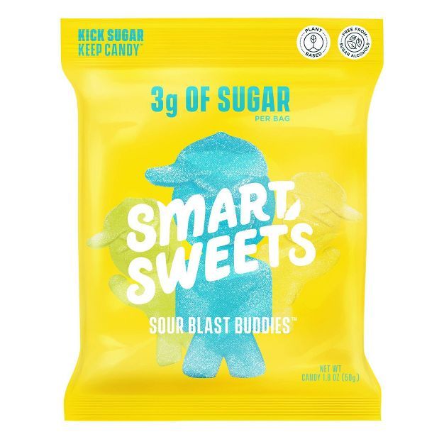 SmartSweets Sour Blast Buddies Sour Gummy Candy - 1.8oz | Target