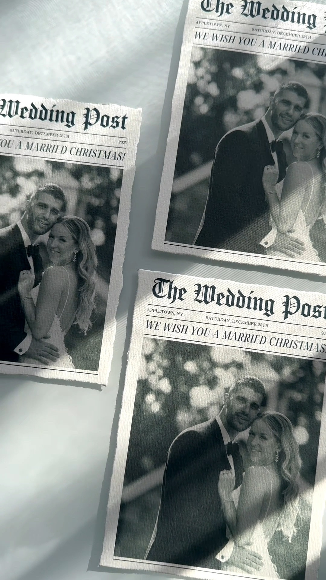 Wedding Newspaper Cards ✨

#LTKWedding