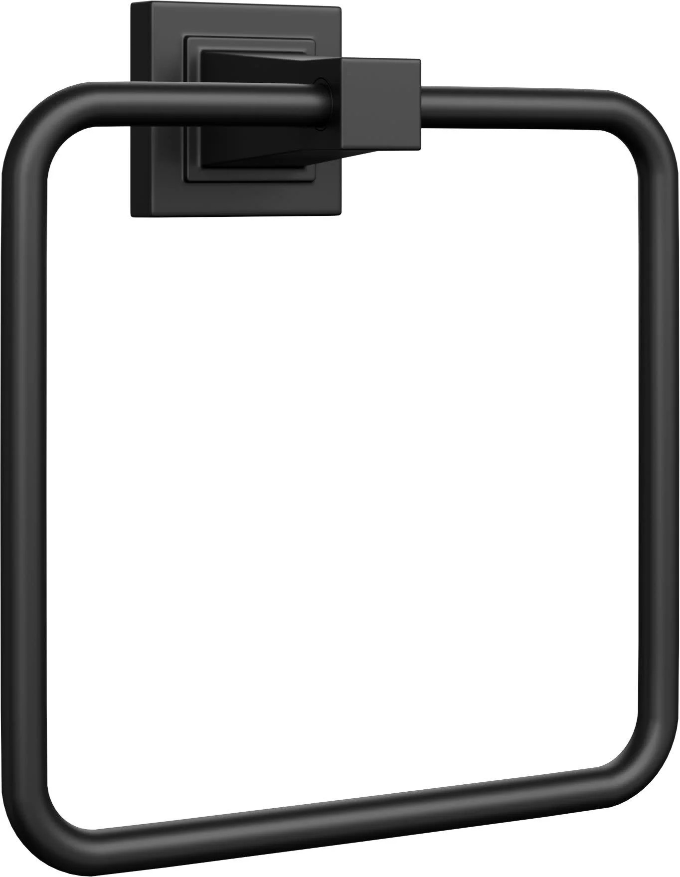 Proflo Pf9851 Kelper 6-5/8" Wall Mounted Towel Ring - Black | Walmart (US)