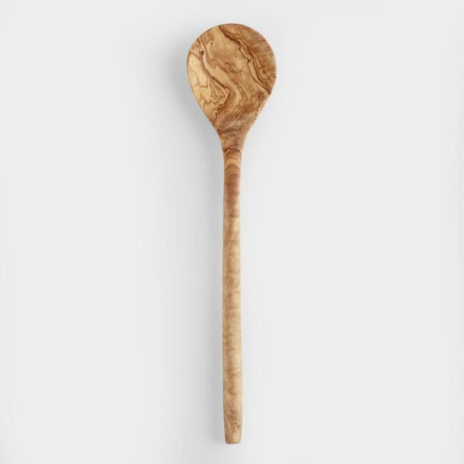 Olivewood Cooking Spoon | World Market