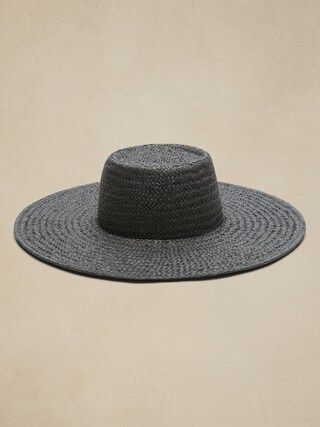 Wide-Brim Straw Hat | Banana Republic Factory