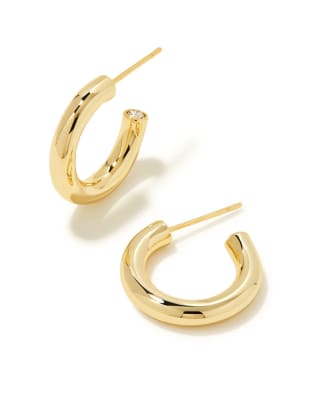Colette Huggie Earrings in Silver | Kendra Scott | Kendra Scott
