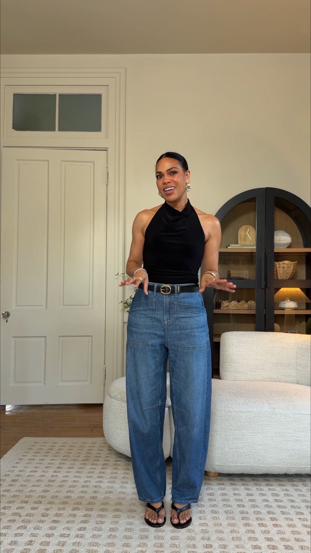 @Spanx did it again!! The PERFECT Lightweight denim for summer.  It’s the Spanx Supersmooth Authentic 360 lightweight and it’s PERFECTION! I’m wearing small, my true size. Regular length. I’m 5’4”. These jeans feel like the most comfy tissue weight - soft with a tiny bit of stretch and just enough shape and structure. USE MY CODE ANNAGXSPANX for 15% off your first order and free shipping - only applies to regular price items :) #SpanxPartner 


#LTKSeasonal #LTKootd #LTKSaleAlert