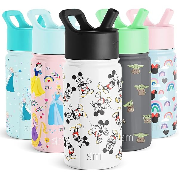 Simple Modern Kids Water Bottle with Straw Lid | Insulated Stainless Steel Reusable Tumbler for Todd | Amazon (US)