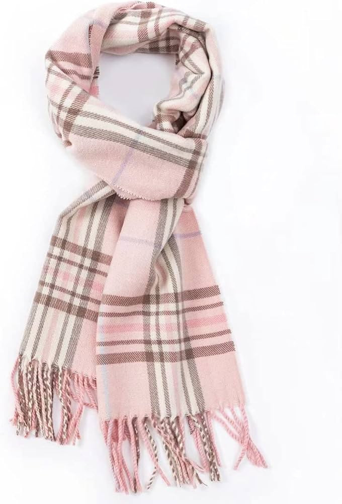 Ausekaly Scarf For Men Women Cashmere Neck Scarf Plaid Winter Scarf Fall Softest Classic Warm | Amazon (CA)