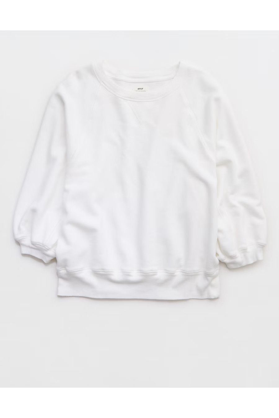 Aerie Femme Sweatshirt Women's White S | American Eagle Outfitters (US & CA)