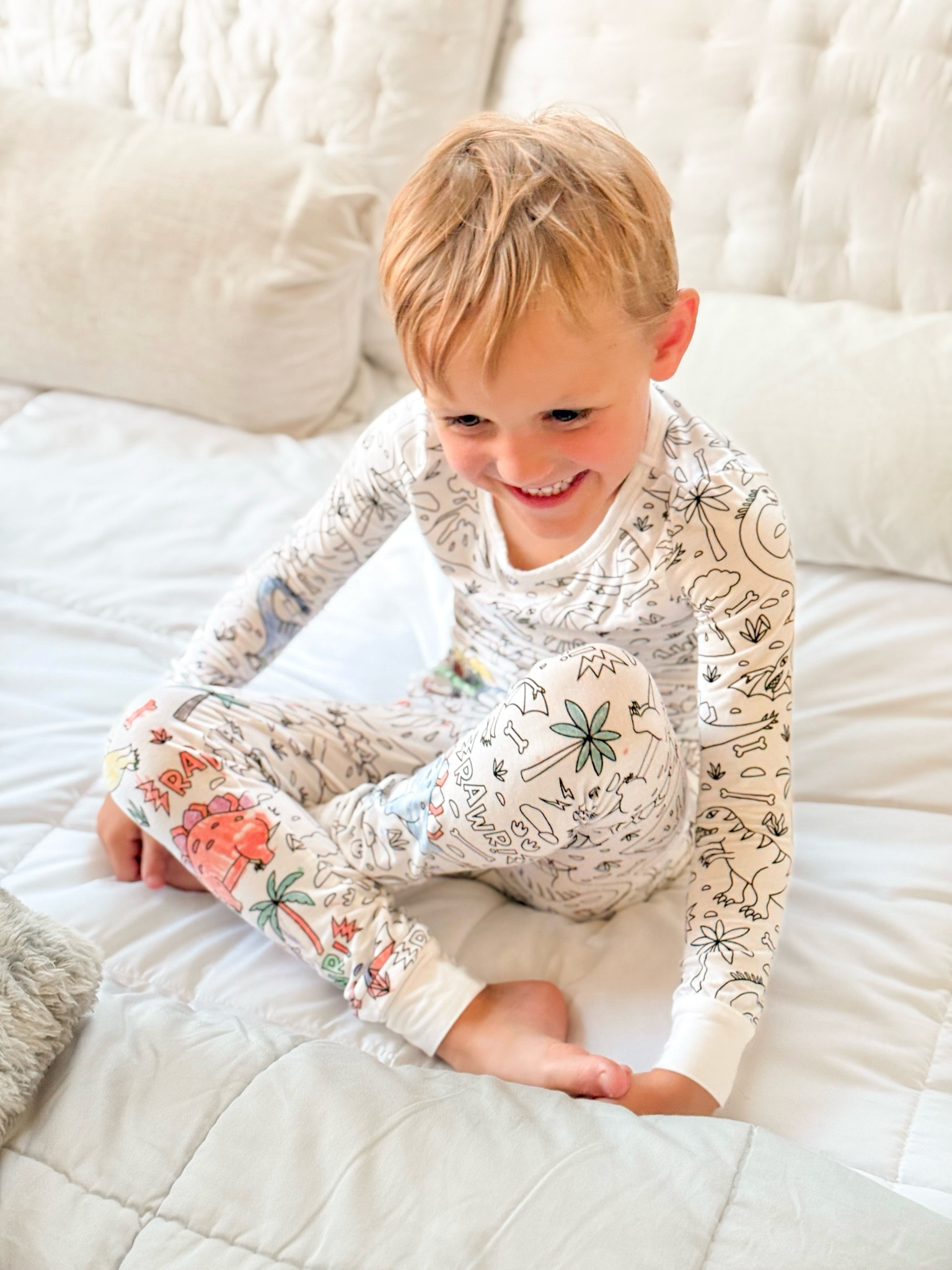 Pajamas you can color! This is one of my favorite brands for soft, cozy bamboo pajamas ~ the kids had so much fun with these and I love all the different prints. (The Halloween print is perfect for this season!) Use code SAMANTHAR for a discount!

#LTKKids #LTKFamily