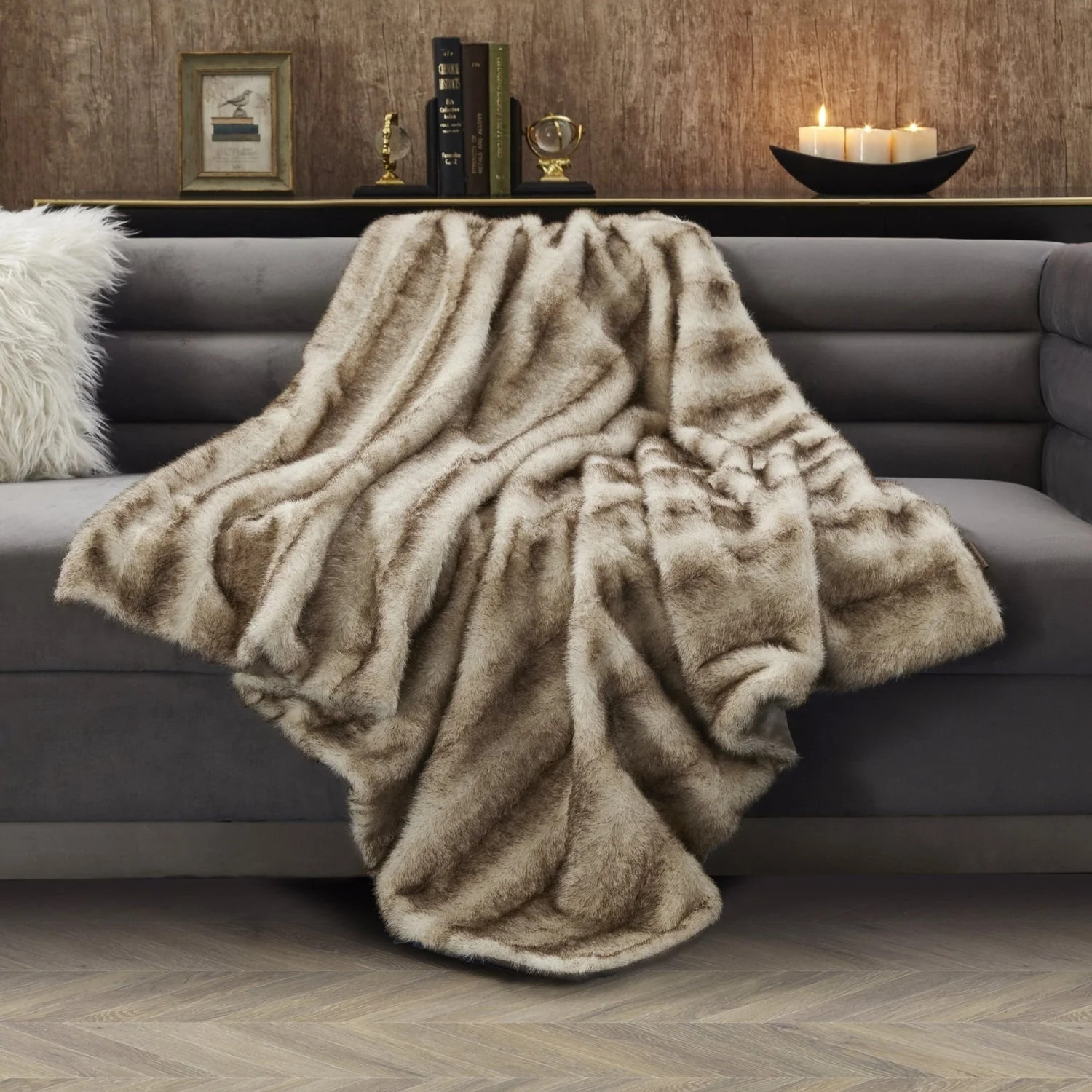 Animal Print Knit Throw | Inspired Home