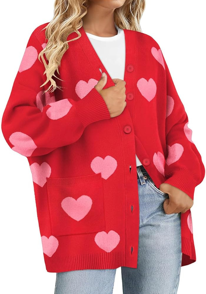 RITERA Womens Plus Size Cardigans Sweatershirts Coat Open Front Button Up Long Sleeeve Oversize W... | Amazon (US)