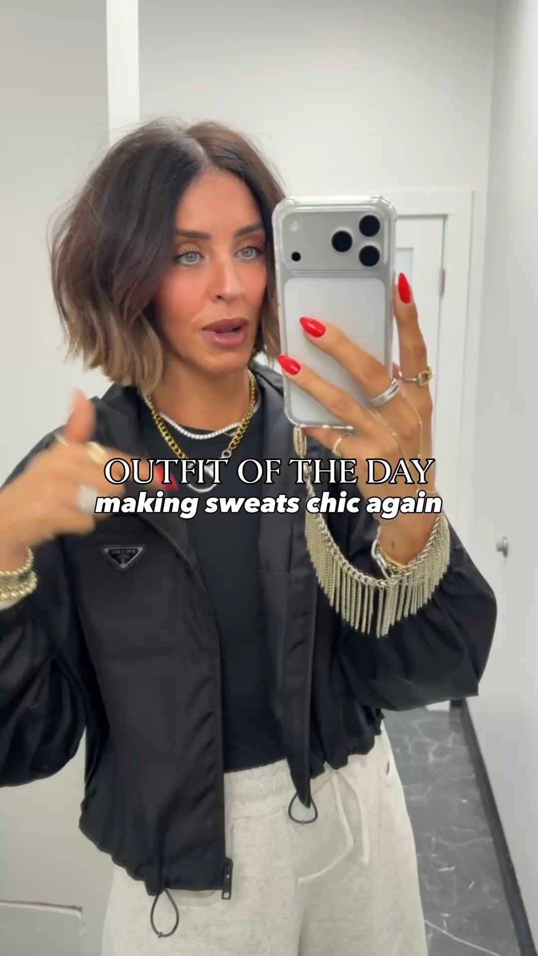 Casual running errands outfit
Shirt - size 4
Sweatpants - size M
Jacket - size 36



#LTKdayinmylife #LTKootd #LTKTall