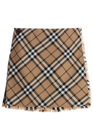BURBERRY burberry check skirt with | Residenza725 US