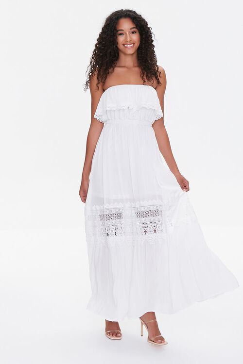 Lace-Trim Maxi Dress | Forever 21 (US)