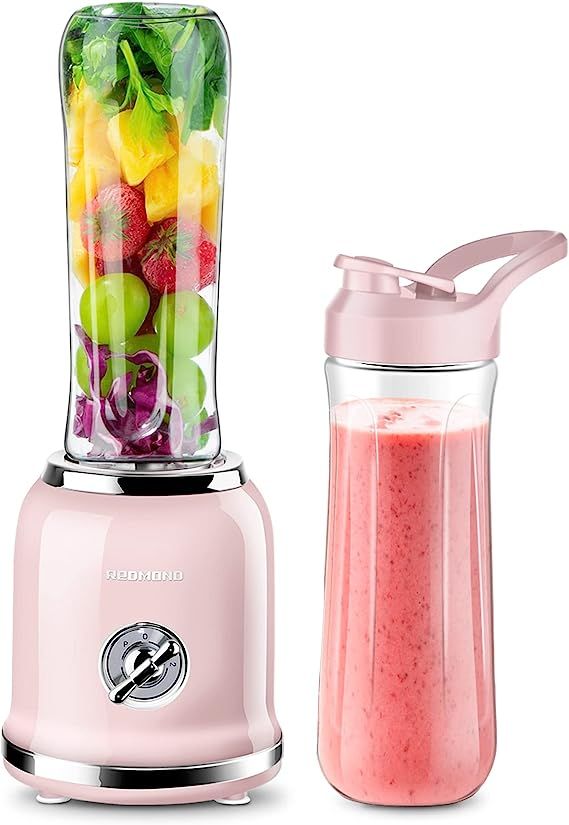 Personal Blender, REDMOND Powerful Smoothie Blender with 2 Portable Bottle 2 Speed Control & Puls... | Amazon (US)