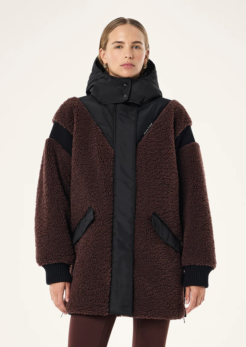 DISTRICT JACKET IN MAHOGANY | P.E Nation AU