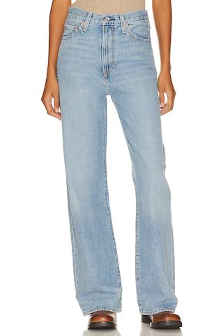 LEVI'S Ribcage Wide Leg in Far And Wide from Revolve.com | Revolve Clothing (Global)